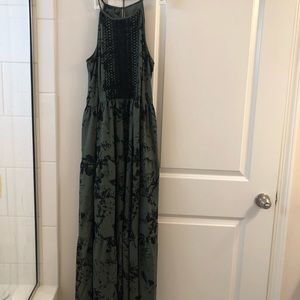 Anthropologie silk dress